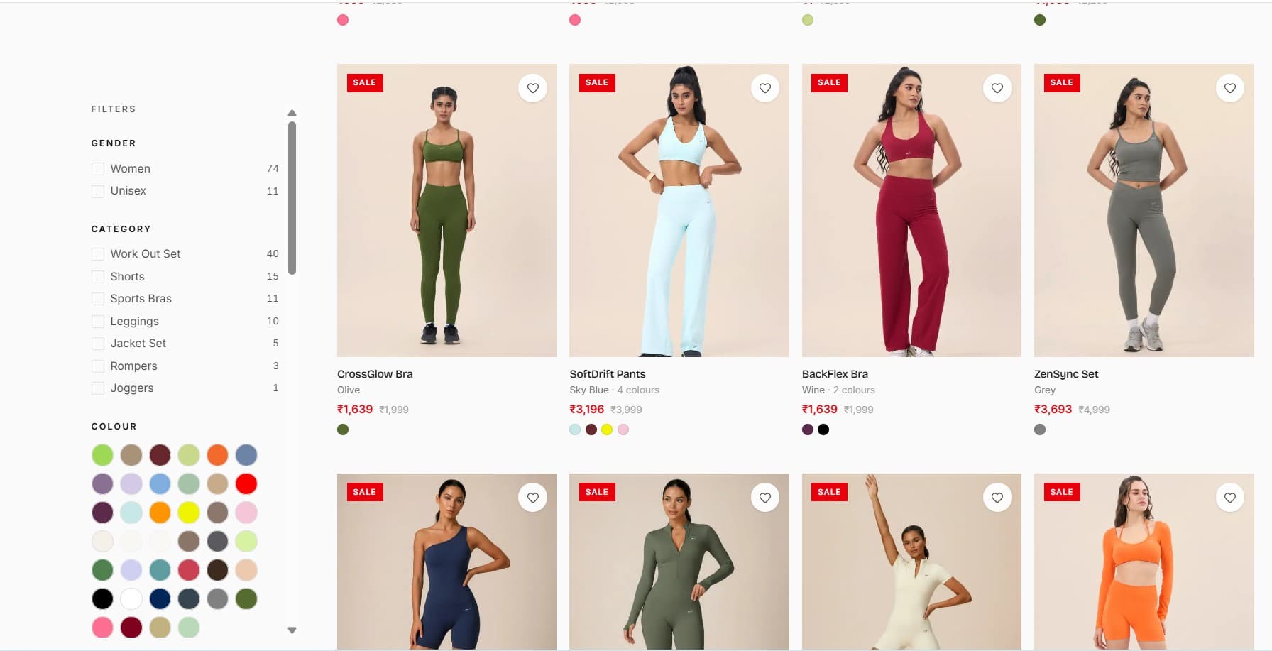 Page3Life activewear store